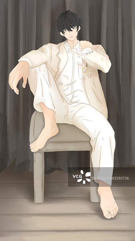 动漫男图片素材