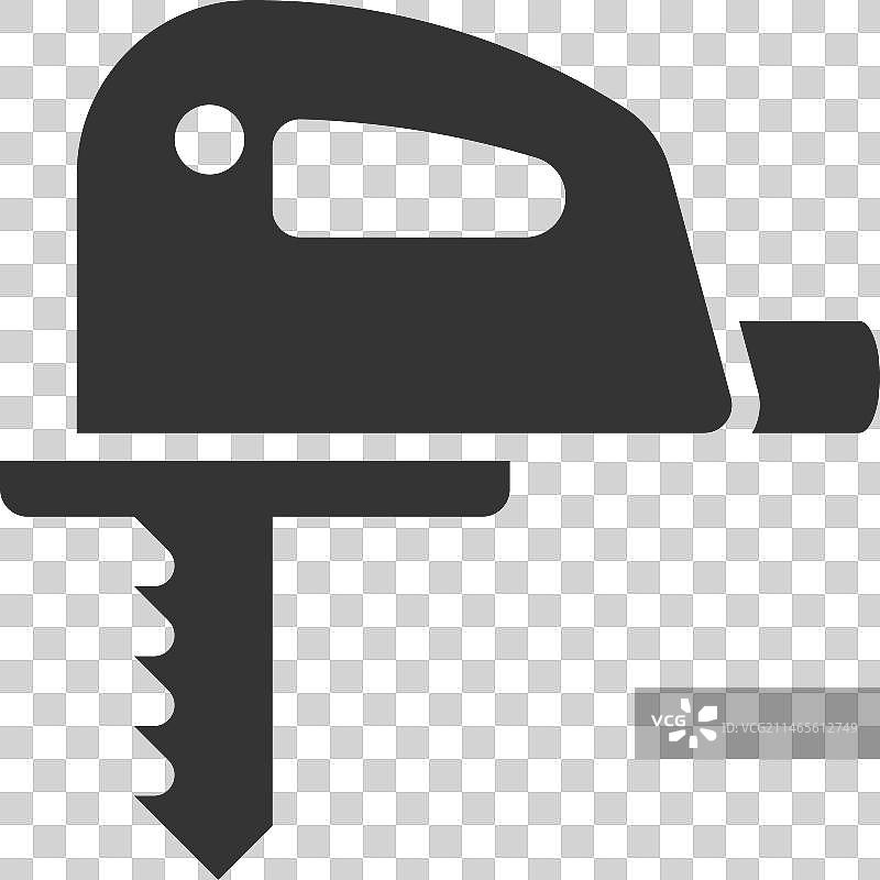 电动曲线锯简洁图标图片素材