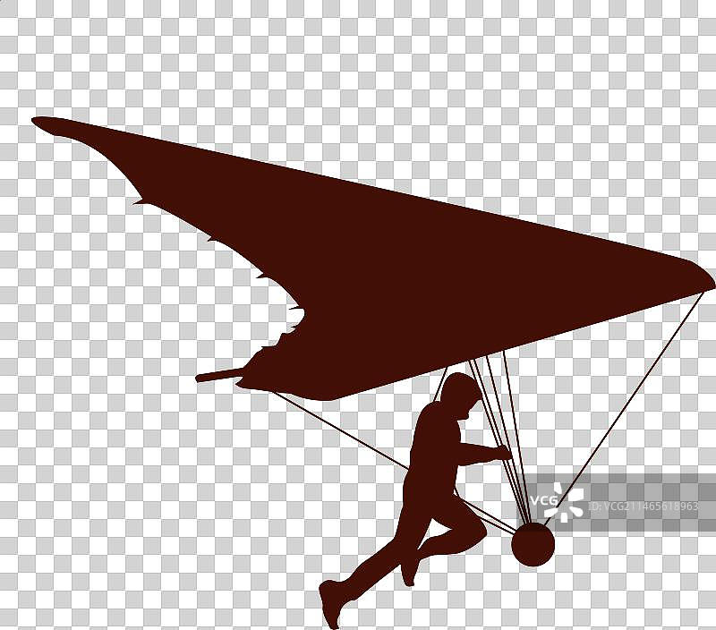 滑翔飞行图片素材