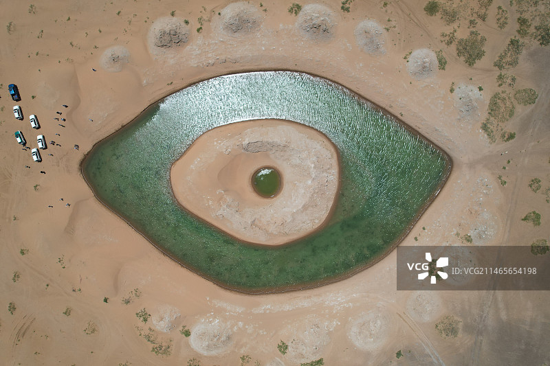 阿拉善五湖穿越图片素材