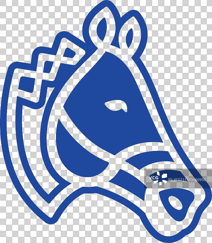 马头凯尔特结图片素材