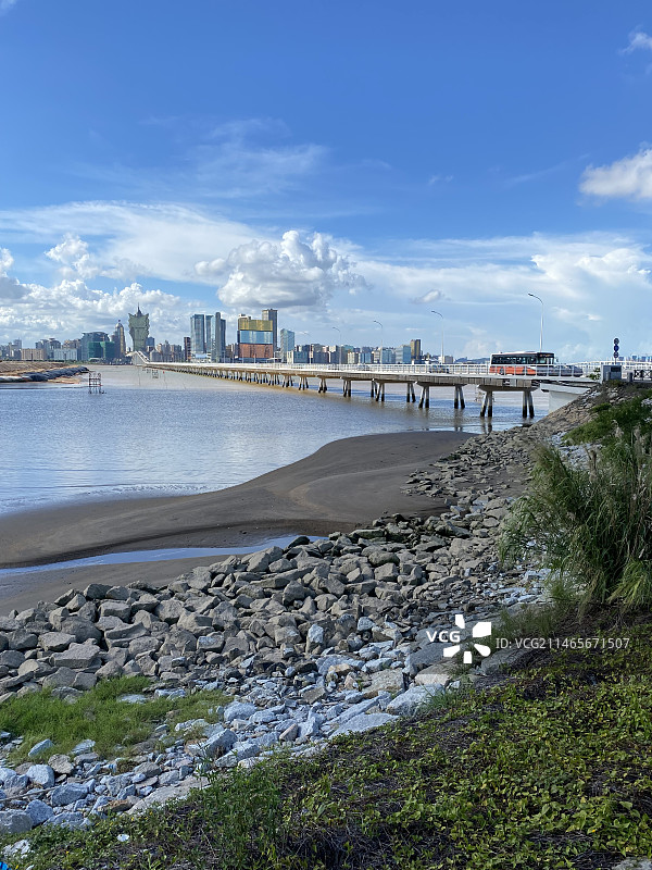 澳门小潭山图片素材