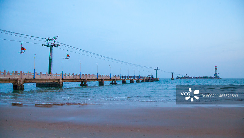 北戴河仙螺岛图片素材