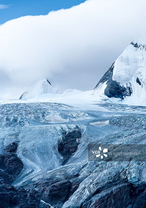 萨普冰川图片素材