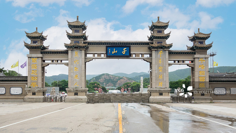 辽宁鞍山市千山风景区风光图片素材