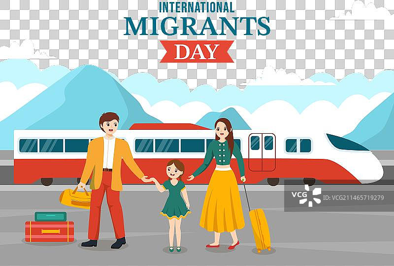 12月18日国际移民日图片素材