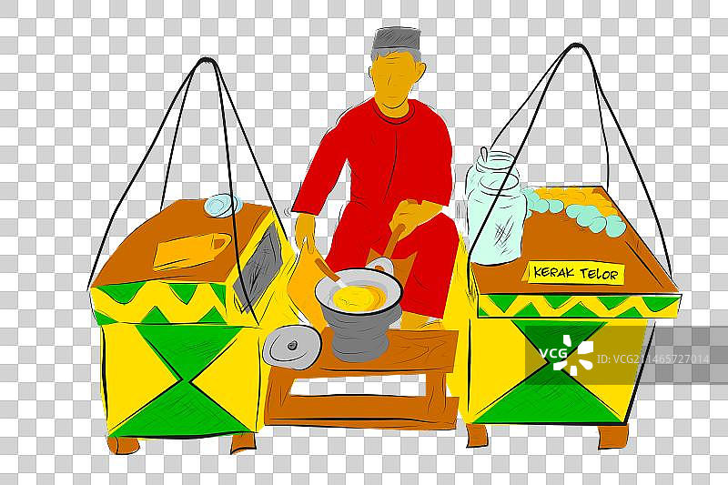 鸡蛋或煎蛋饼制作器草图图片素材