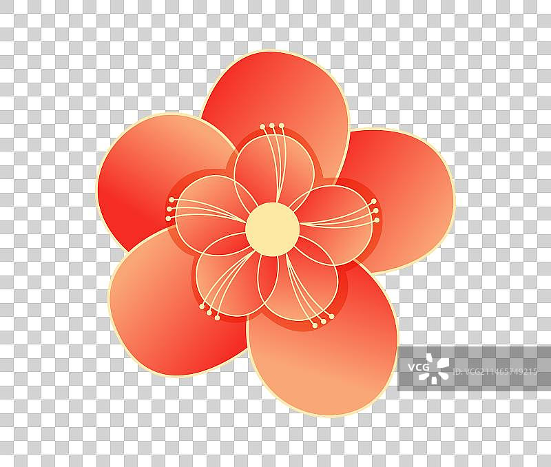 国风梅花图片素材