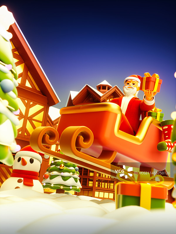 圣诞节海报图片素材