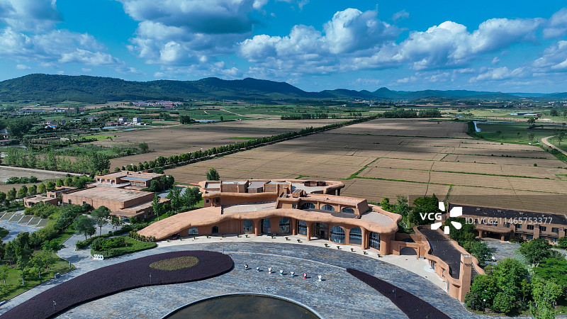 屈家岭考古遗址公园图片素材