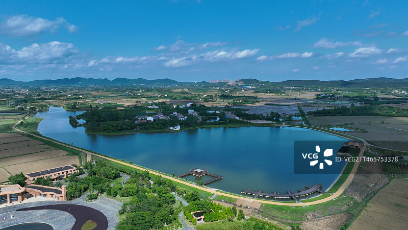 屈家岭考古遗址公园图片素材