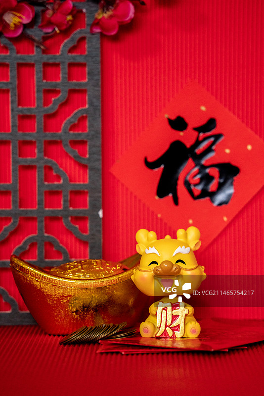 2024年新年龙年年春节图片素材