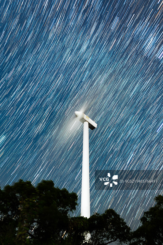 星星留下的足迹图片素材