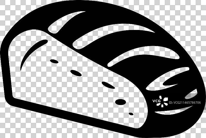 传统面包图标图片素材