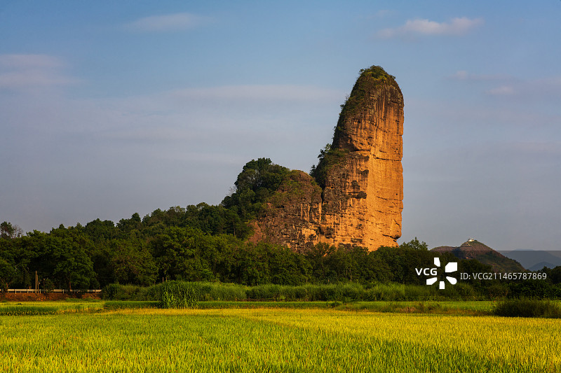 龙虎山金枪峰图片素材