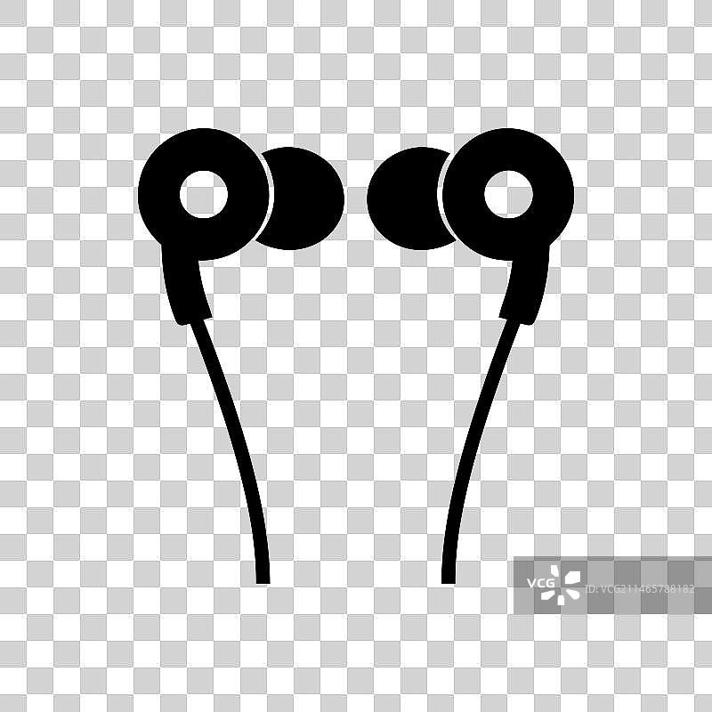 有线耳机音频解决方案图标图片素材