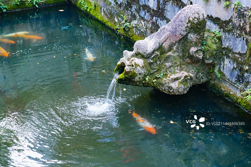 天下第二泉   江苏省无锡市惠山泉图片素材
