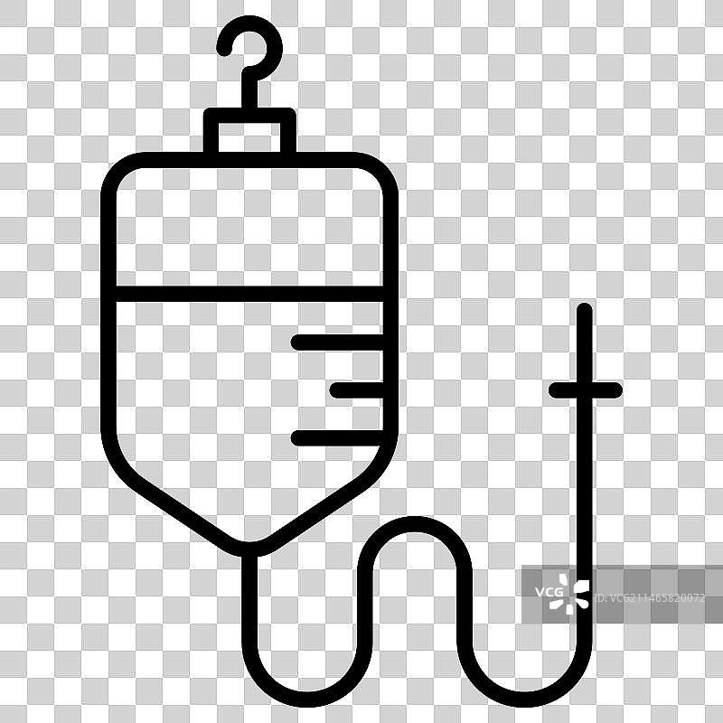 生理盐水图标图片素材