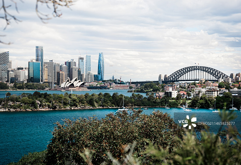 悉尼天际线图片素材