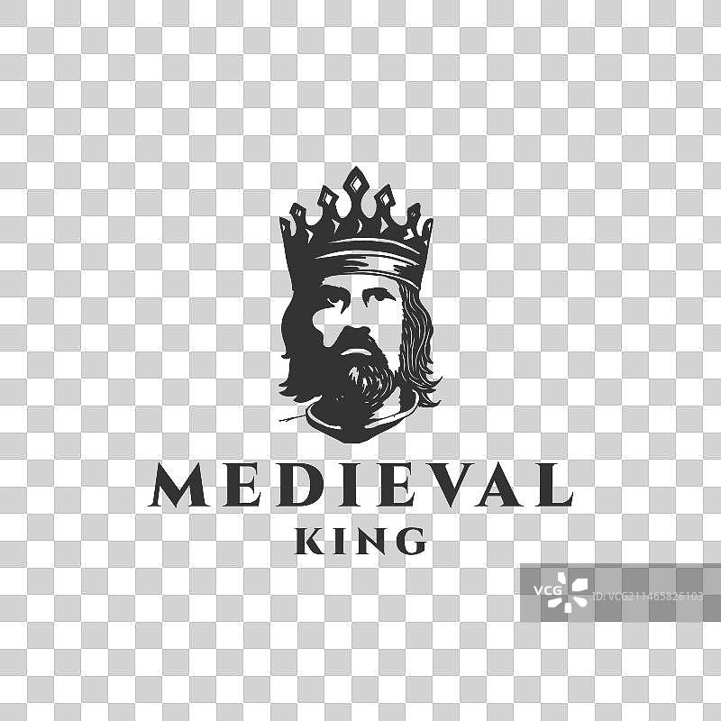 复古中世纪十字军骑士图片素材