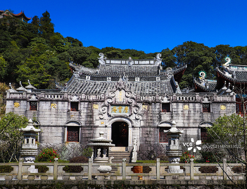 摩霄庵（拍摄于太姥山）图片素材