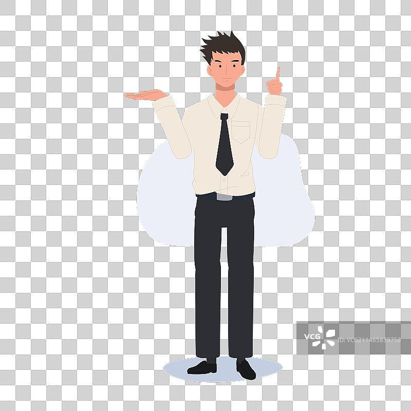 身穿制服的泰国大学生提供建议图片素材