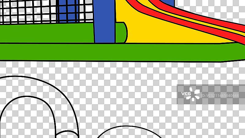 充气城堡设计图片素材