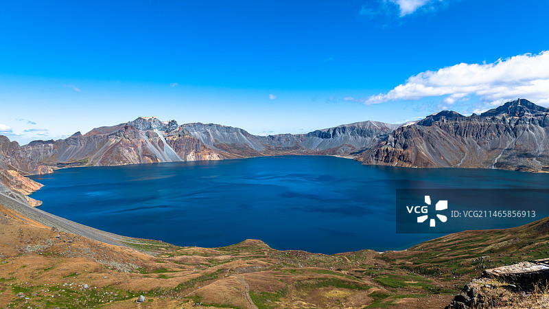 长白山天池图片素材