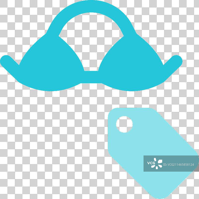 流行的时尚女士泳装图片素材