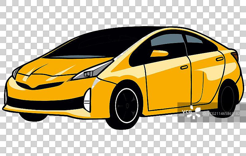 普锐斯汽车图片素材