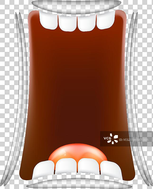 卡通大张嘴巴图片素材