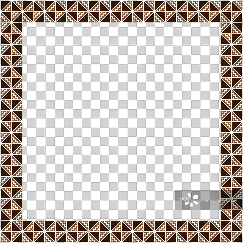 印度尼西亚民族蜡染设计图案图片素材