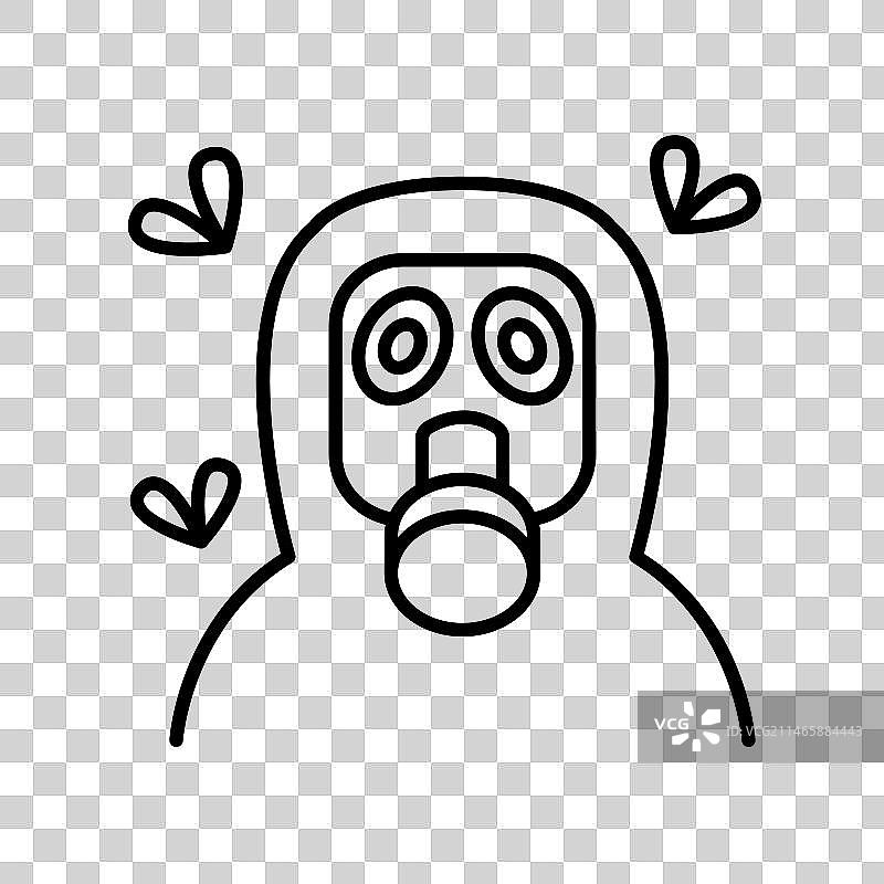 防护服图标图片素材