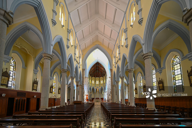 香港圣母无原罪教堂图片素材
