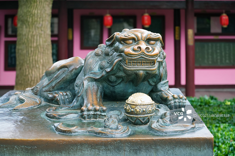 貔貅  苏州市寒山寺图片素材