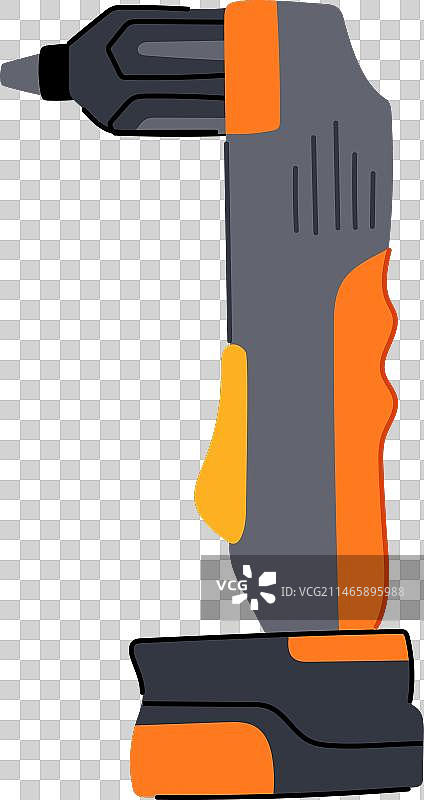 卡通建筑钻头图片素材