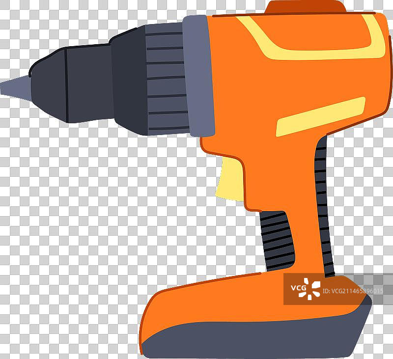 科技钻头卡通图片素材