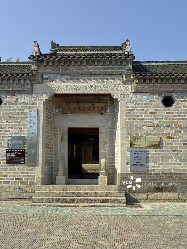 安徽省六安市金寨县红军园图片素材