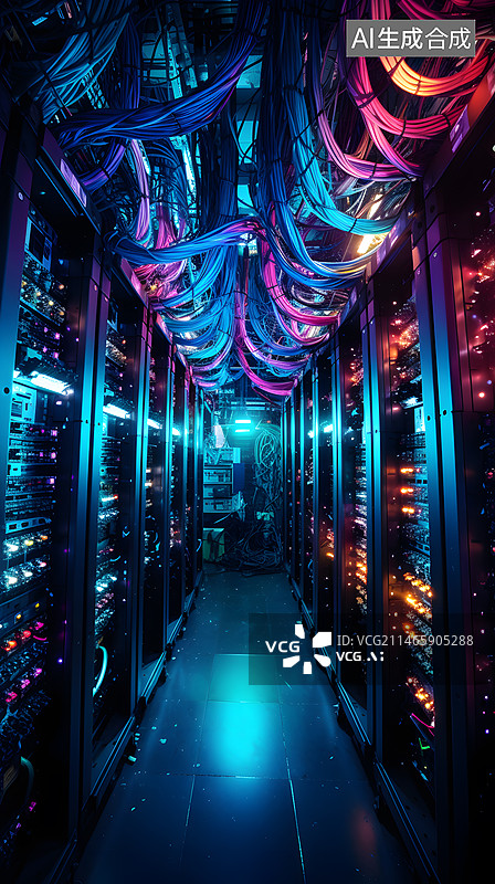 【AI数字艺术】端网融合的可预期网络图片素材