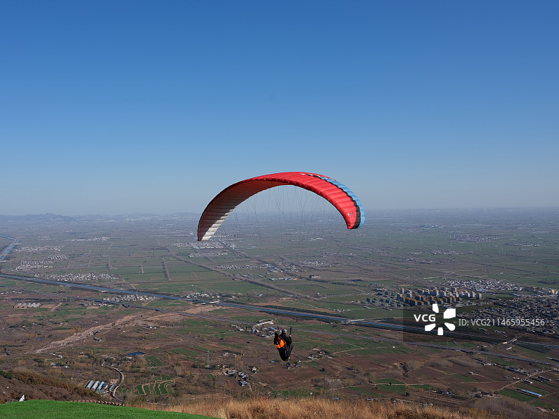 滑翔伞 极限运动 飞翔图片素材