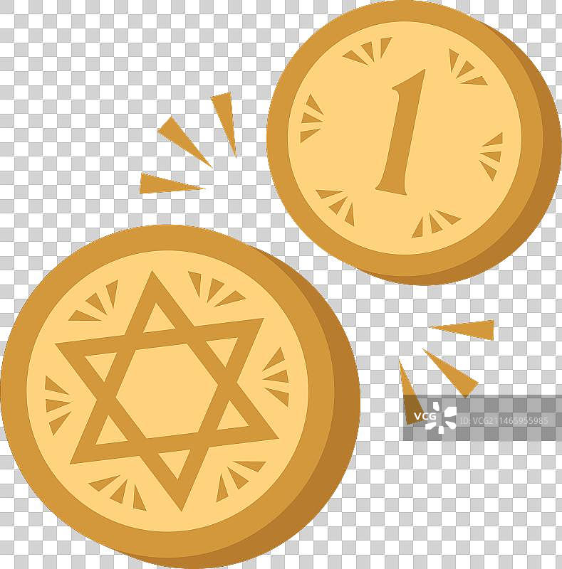 以色列硬币图片素材