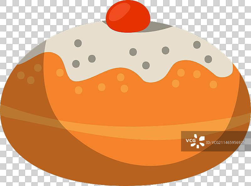 果冻夹心甜甜圈图片素材