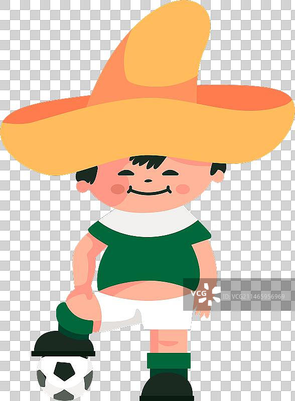 1970年墨西哥世界杯吉祥物胡安尼托图片素材