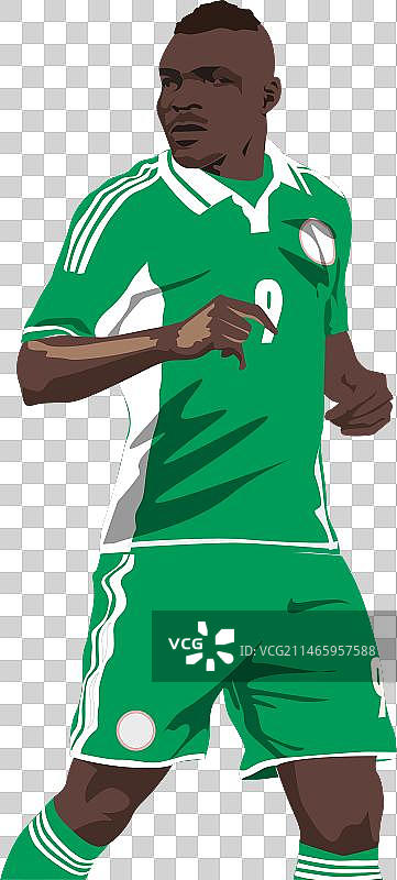 约翰·奥比·米克尔卡通形象图片素材