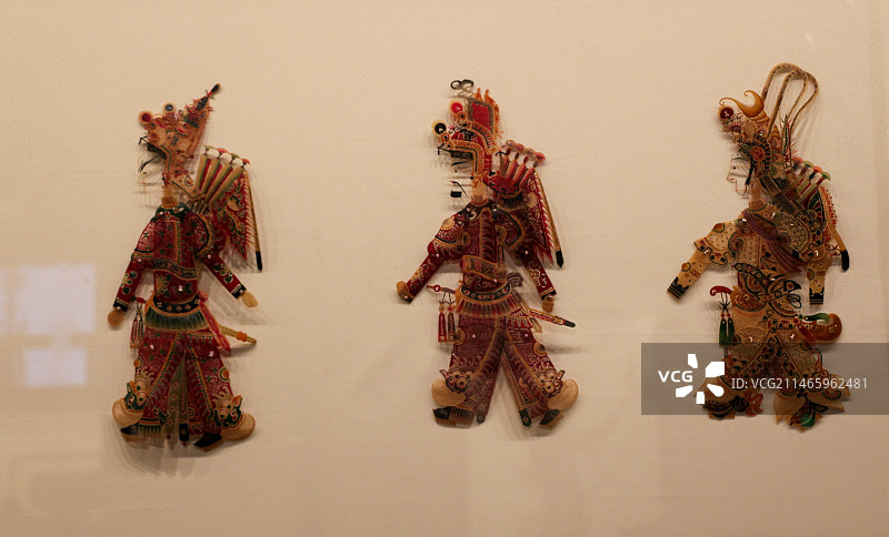 中国工艺美术馆皮影展览图片素材