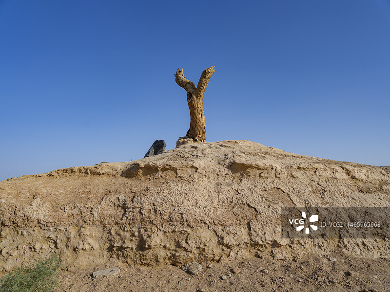 玉门关风光图片素材