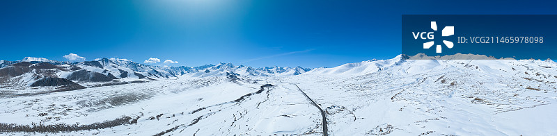 新疆帕米尔高原塔县自然风光图片素材