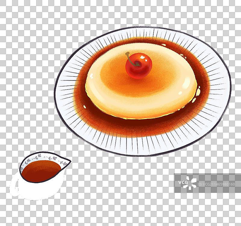 中国美食-川渝成都特色小吃，凉糕。图片素材