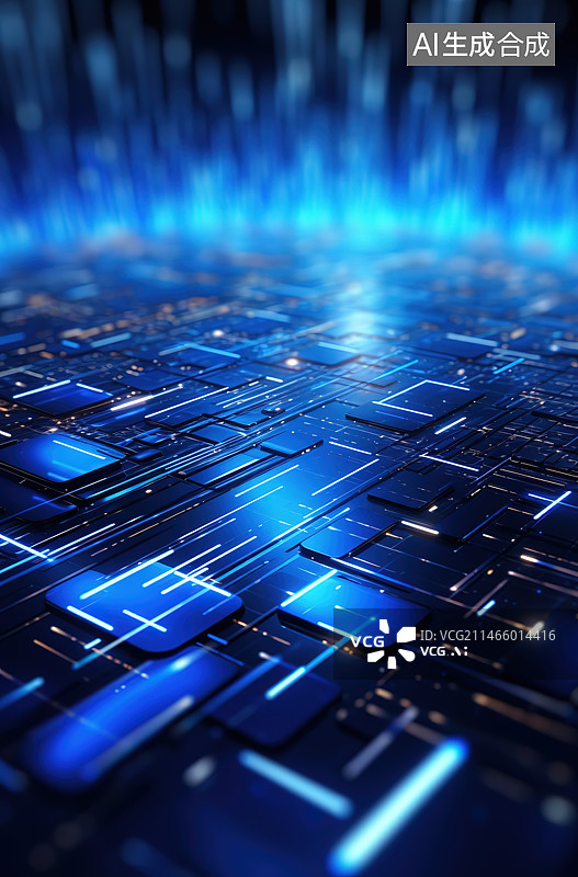 【AI数字艺术】电脑键盘按键特写背景图图片素材