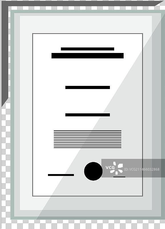 优雅文凭卡通设计图片素材